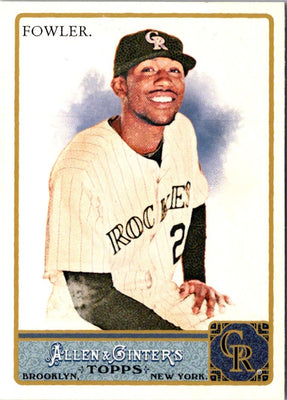2011 Topps Allen & Ginter Dexter Fowler #189