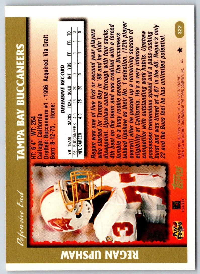 1997 Topps Regan Upshaw