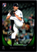 2011 Bowman Draft Picks & Prospects Tom Wilhelmsen #97 Rookie