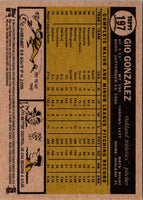2010 Topps Heritage Gio Gonzalez #197