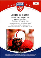 2012 Leaf Young Stars Jonathan Martin #46