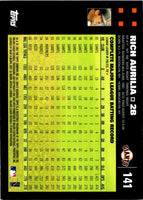 2007 Topps Rich Aurilia #141