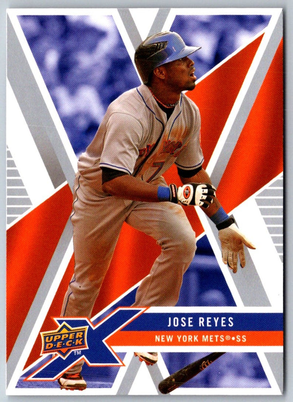 2008 Upper Deck X Jose Reyes #61