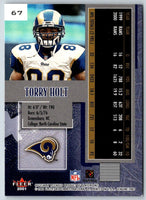 2001 Fleer Genuine Torry Holt #67