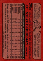 1982 Topps Traded Steve Bedrosian #4T