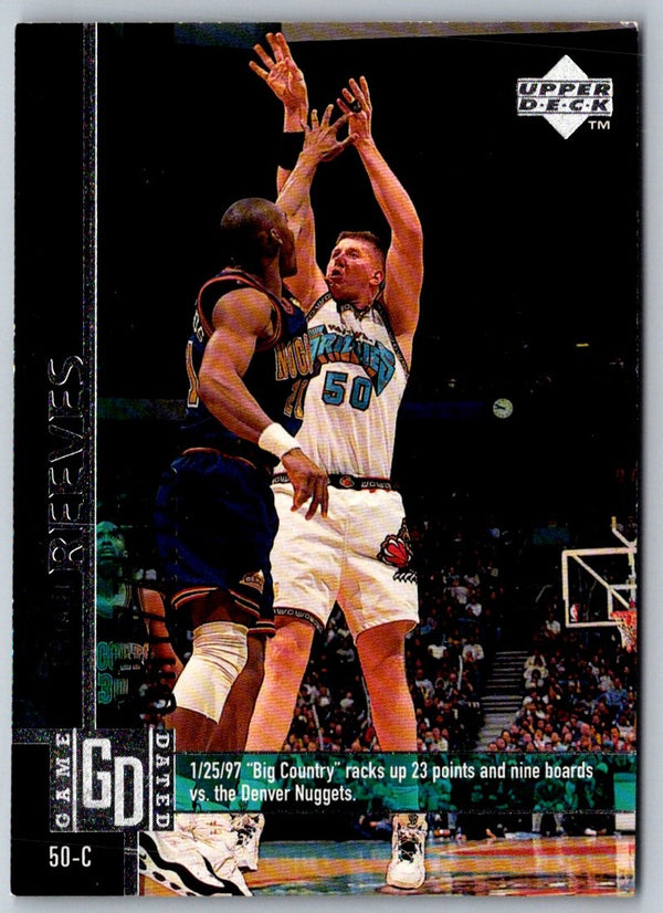 1997 Upper Deck Bryant Reeves #310