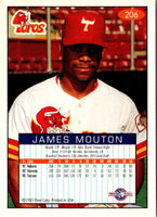 1993 Fleer Excel James Mouton #206