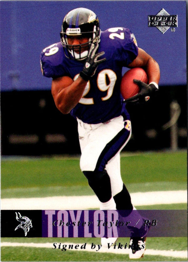 2006 Upper Deck Chester Taylor #108