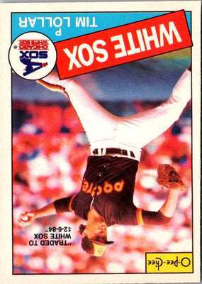 1985 O-Pee-Chee Tim Lollar #13