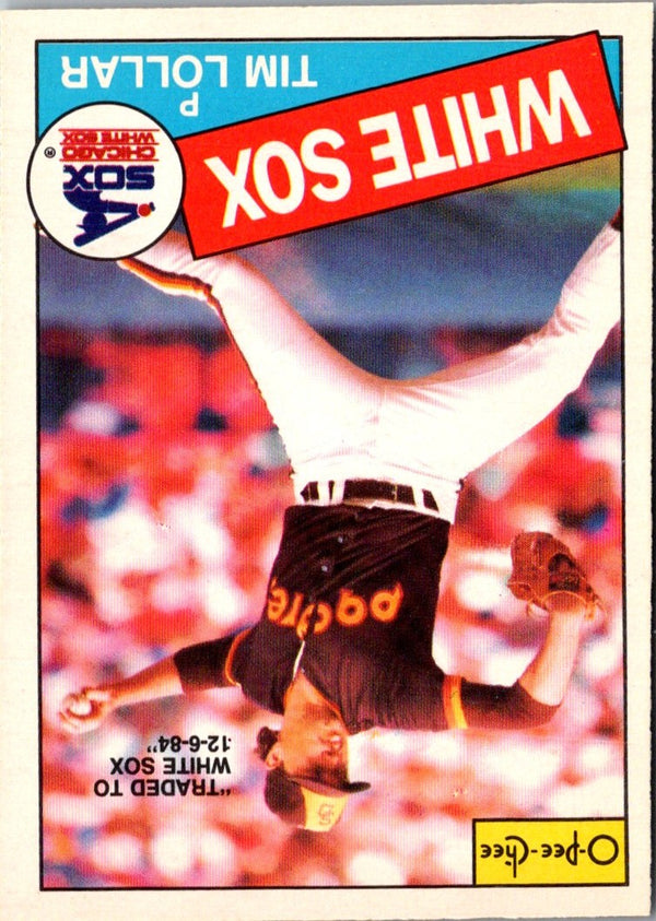 1985 O-Pee-Chee Tim Lollar #13