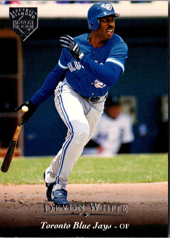 1995 Upper Deck Electric Diamond Silver Devon White #42