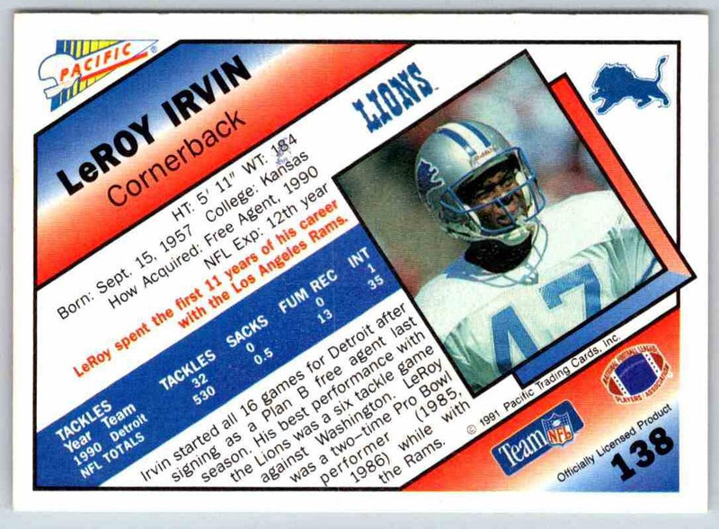 1998 Edge LeRoy Irvin