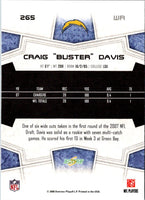 2008 Score Super Bowl XLIII Craig Davis #265