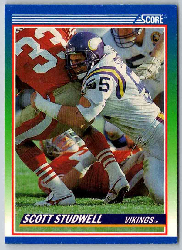 1990 Score Scott Studwell #377