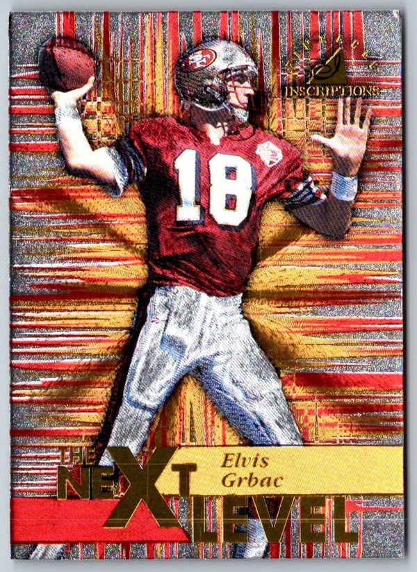 1997 Pinnacle Inscriptions Elvis Grbac #49