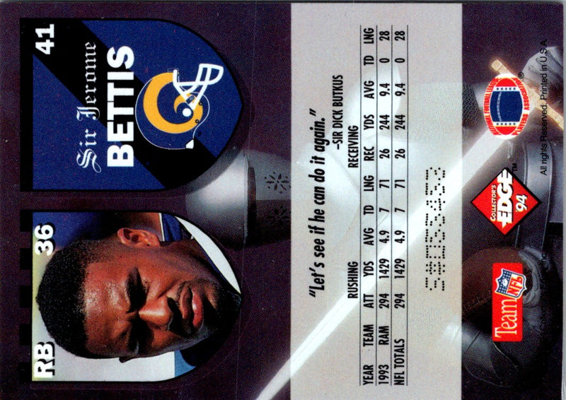 1994 Excalibur Jerome Bettis