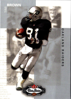 2002 Fleer Box Score Tim Brown #4
