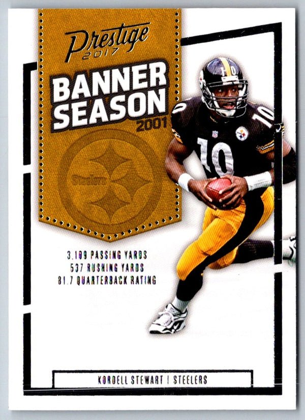 2017 Panini Prestige Banner Season Kordell Stewart #16