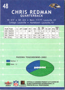 2003 Fleer Chris Redman