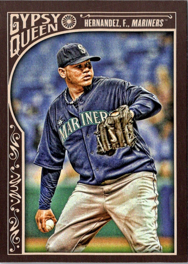 2015 Topps Gypsy Queen Felix Hernandez #150A