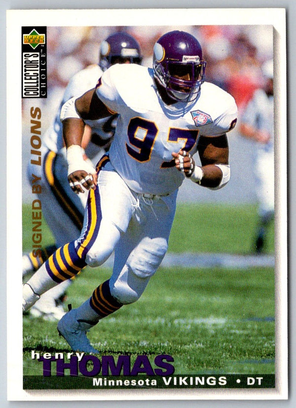 1995 Collector's Choice Henry Thomas #210