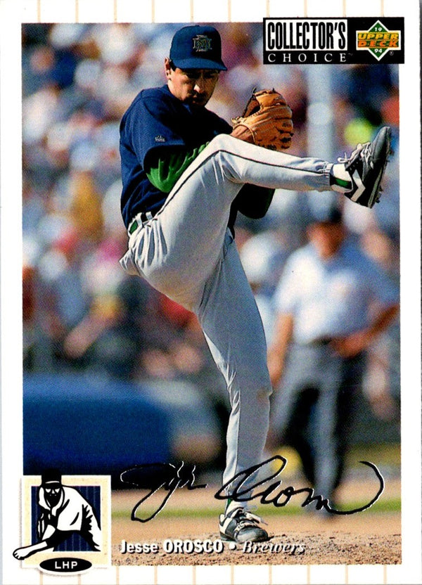 1994 Collector's Choice Jesse Orosco #616