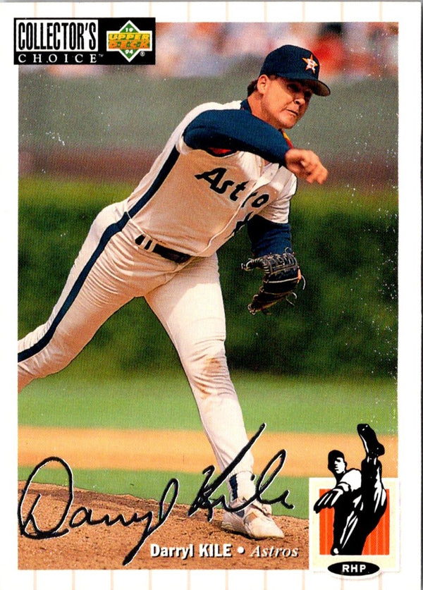 1994 Collector's Choice Darryl Kile #162 Silver Signature