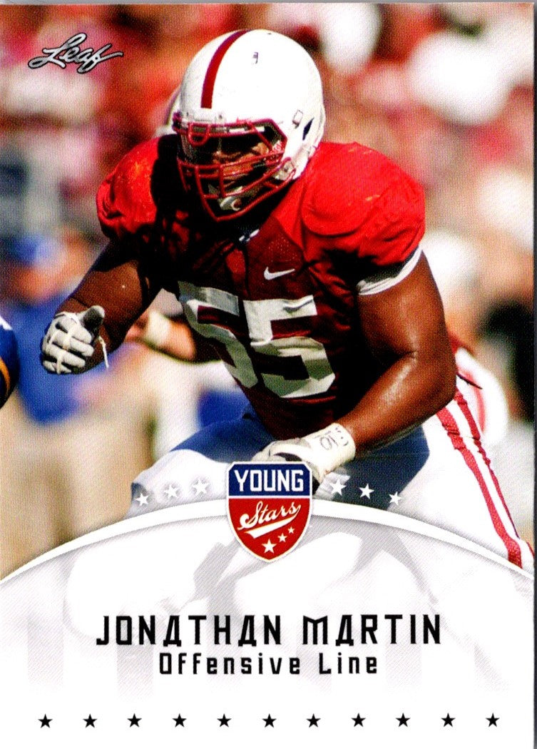 2012 Leaf Young Stars Jonathan Martin