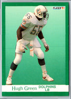 1991 Fleer Hugh Green #121