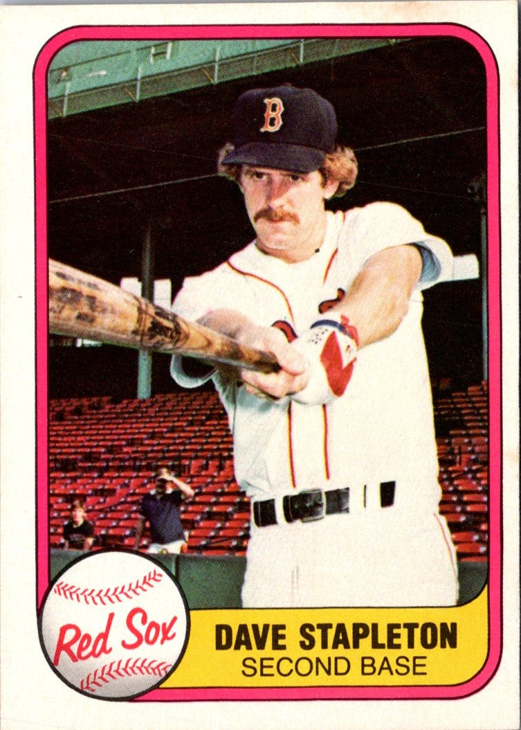 1981 Fleer Dave Stapleton