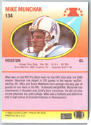 1990 Fleer Mike Munchak