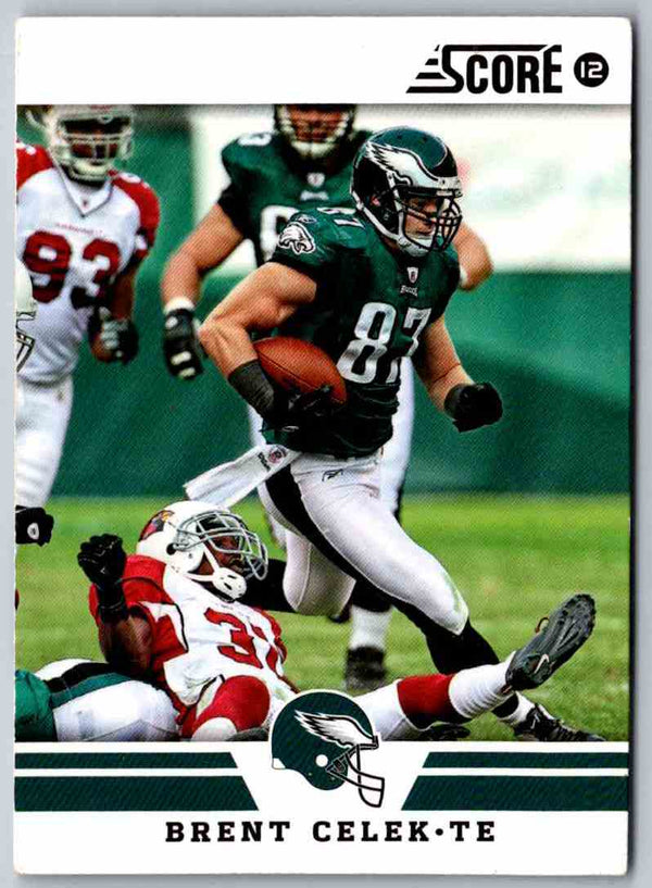 2012 Score Brent Celek #80