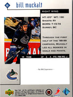 1998 Upper Deck Black Diamond Bill Muckalt #86 Rookie
