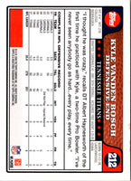 2008 Topps Kyle Vanden Bosch #212