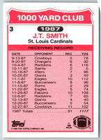 1988 Topps 1000 Yard Club J.T. Smith #3