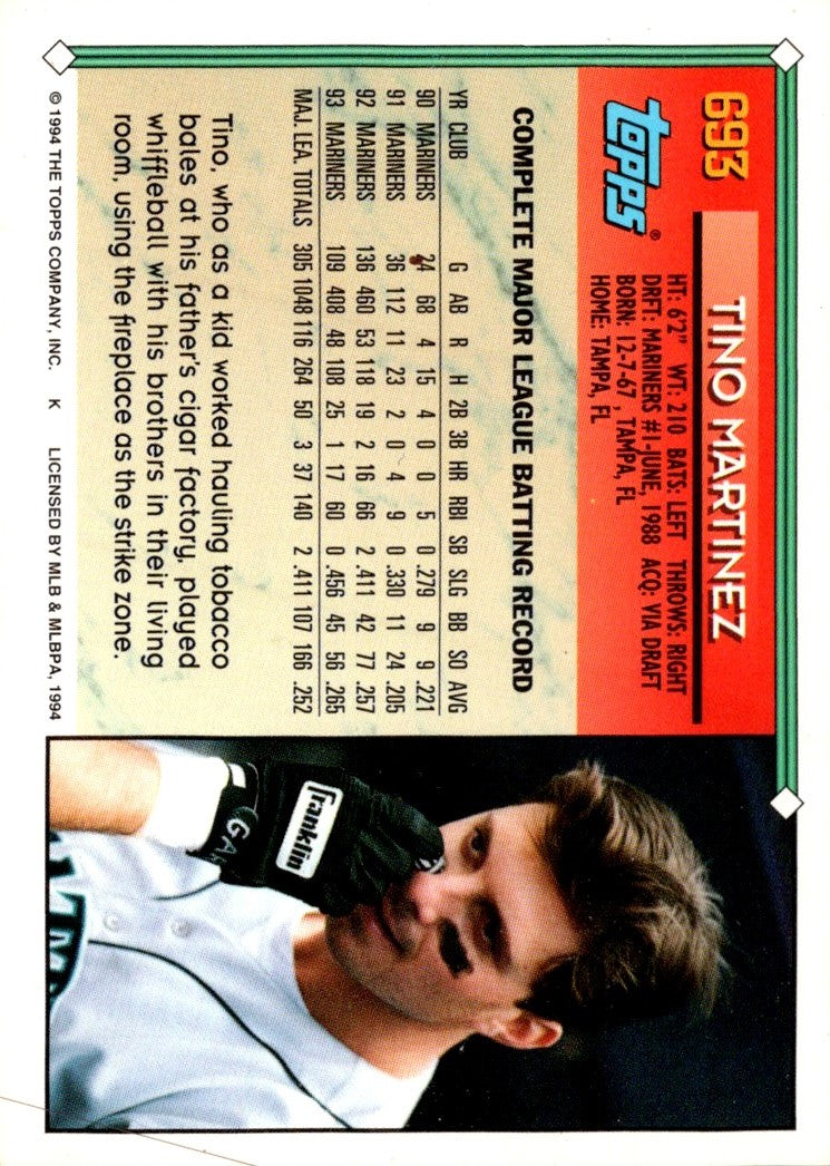 1994 Topps Tino Martinez