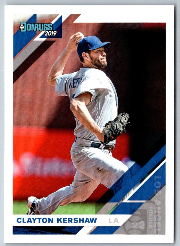 2019 Donruss Clayton Kershaw #88