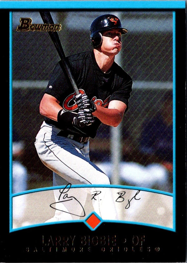 2001 Bowman Draft Picks & Prospects Larry Bigbie #BDP4