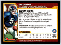 2000 Bowman Kerry Collins #9