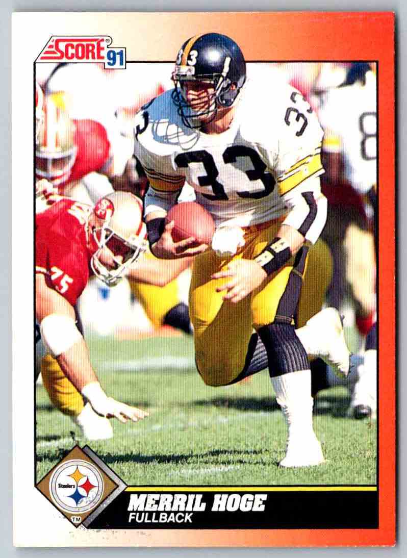 1991 Score Merril Hoge