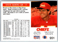 1992 Proset Steve DeBerg #201