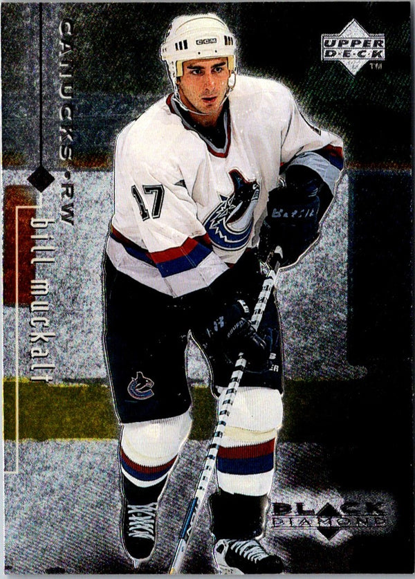 1998 Upper Deck Black Diamond Bill Muckalt #86 Rookie