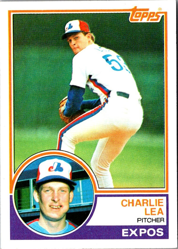 1983 Topps Charlie Lea #629