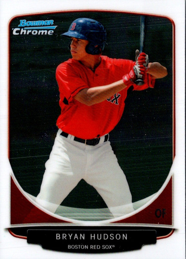 2013 Bowman Draft Picks & Prospects Chrome Bryan Hudson #BDPP86