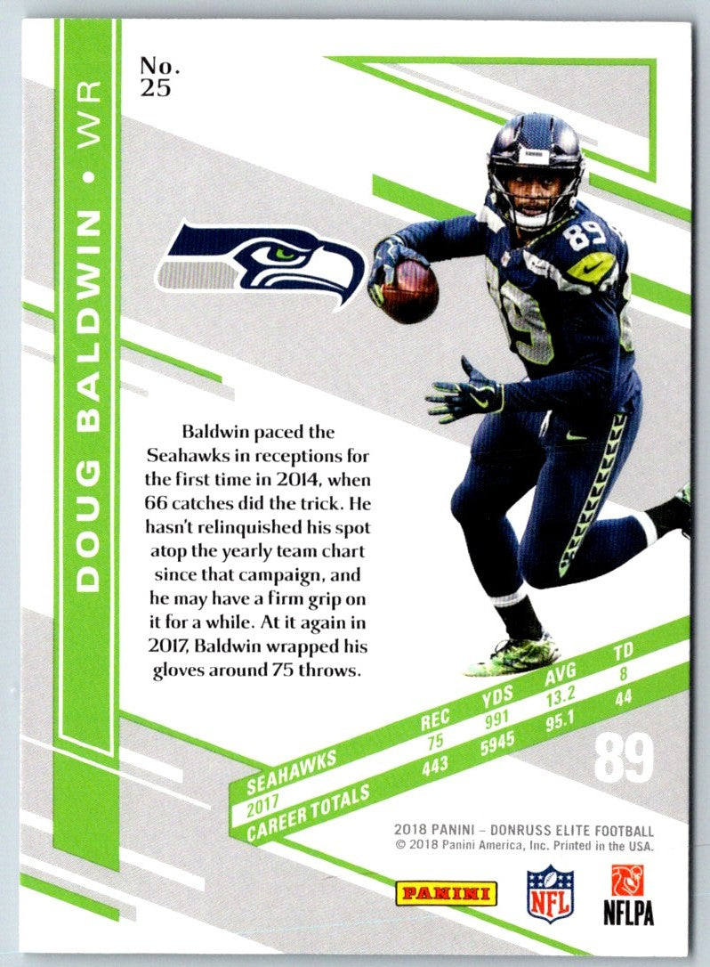 2018 Donruss Elite Doug Baldwin