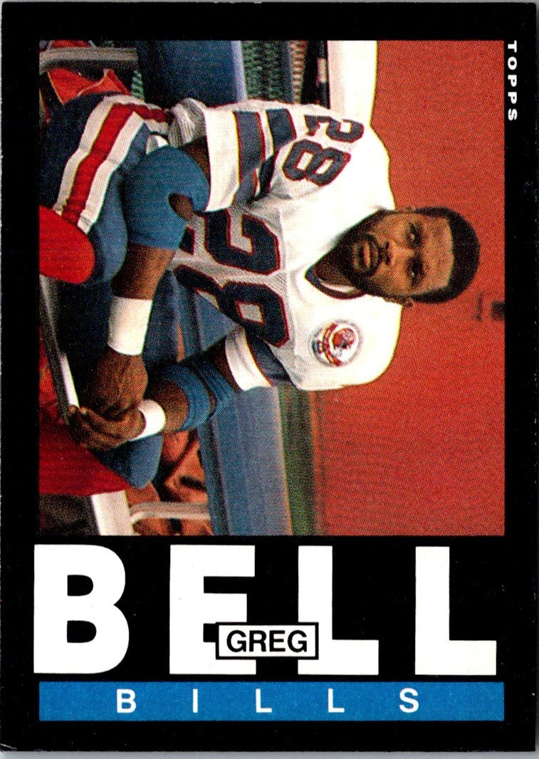 1985 Topps Greg Bell