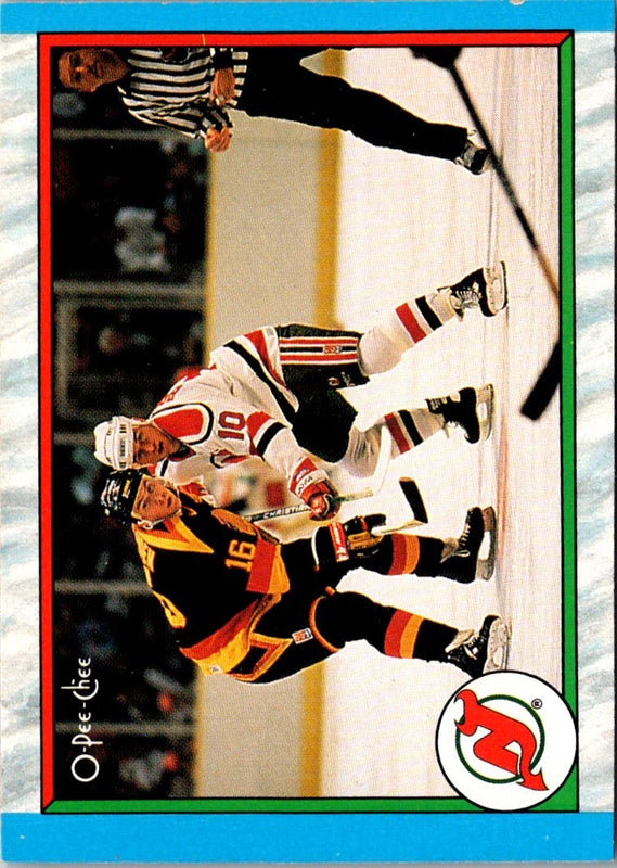1989 O-Pee-Chee New Jersey Devils #308