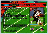1991 Topps Stadium Club Football Kenny Davidson #106