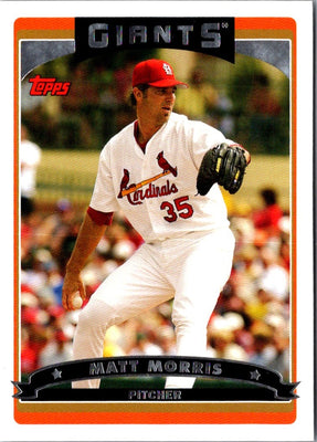 2006 Topps Heritage Chrome Matt Morris #14