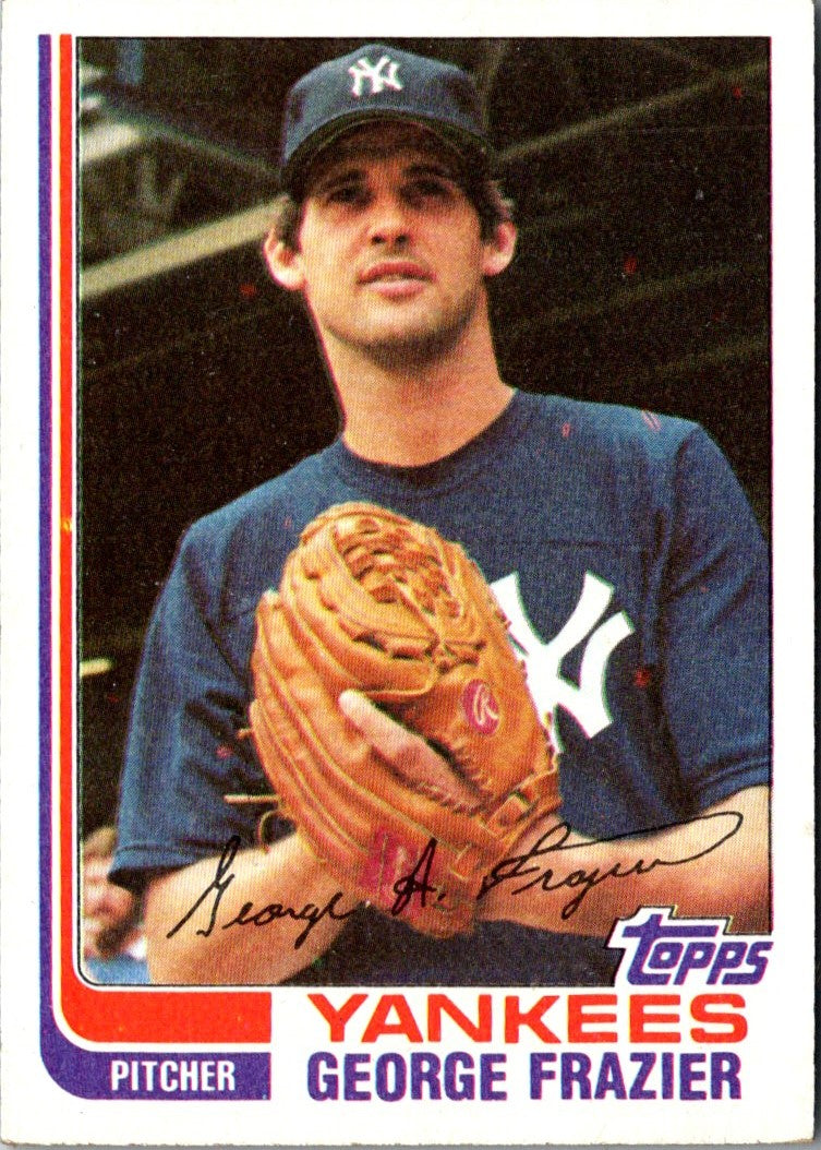 1982 Topps George Frazier